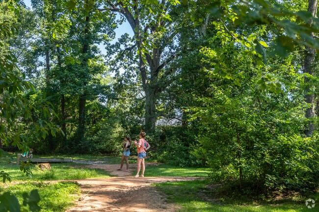 Lafayette Park has a stunning wilderness trail to have adventures through.