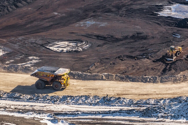 This large truck is headed for another load of coal at Eagle Butte Coal Mine near Gillette.