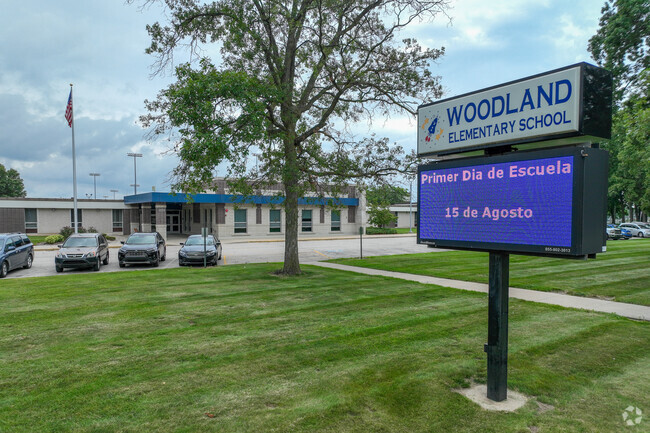 Kids are challenged to excel at Woodland Elementary School.