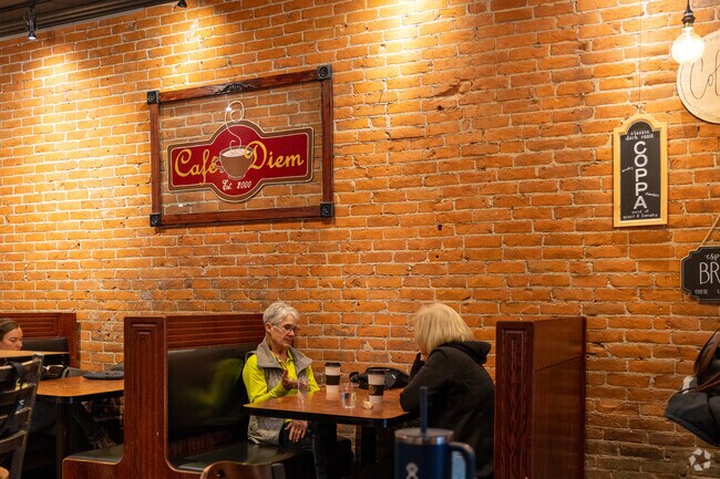 Cafe Diem is a favorite spot for Roosevelt locals to grab coffee and unwind.