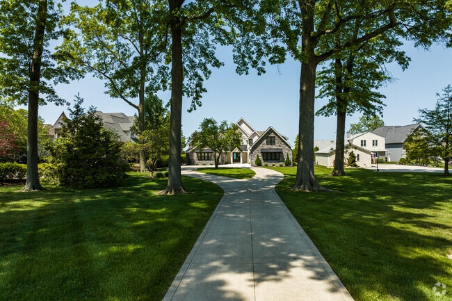 Some homes in Avon Lake sit on large secluded lots.