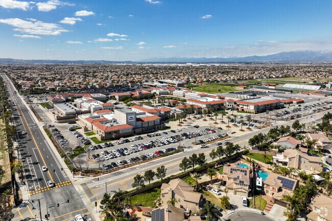 Eleanor Roosevelt High School serves the students in Eastvale, CA.