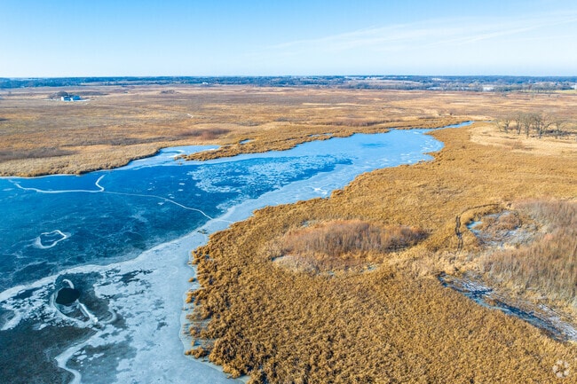 Glacial Park visitors enjoy miles of scenic trails.