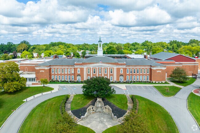 Brush High School in Lyndhurst is a hub of academic excellence and community pride.