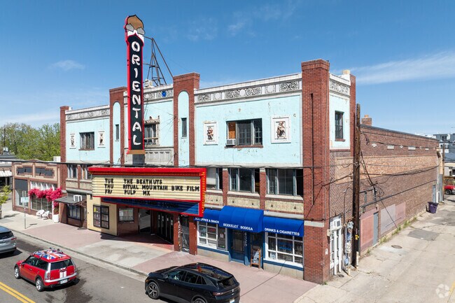 The Oriental Theatre is a Berkeley neighborhood icon.