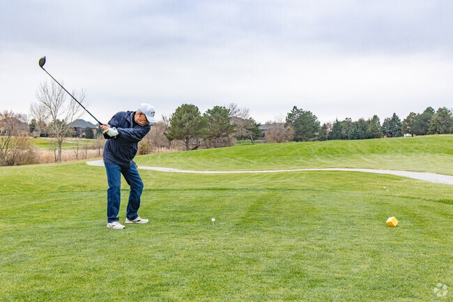 The NuMark Golf Club features a 36-hole course.