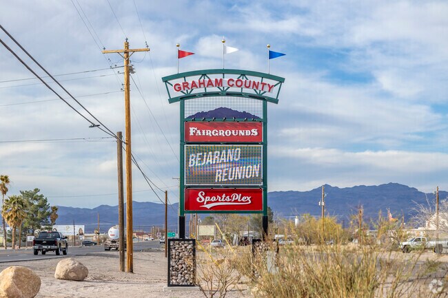 The Graham County Fairgrounds host a variety of events throughout the year, attracting large crowds to the area.
