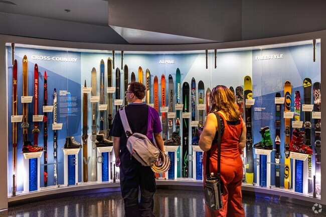 Enjoy exhibits at the Alf Engen Ski Museum near Silver Summit.