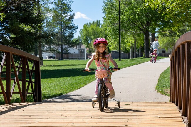 Family-friendly trails and tree-lined streets make Troutman Park one of the most walkable neighborhoods in Fort Collins.