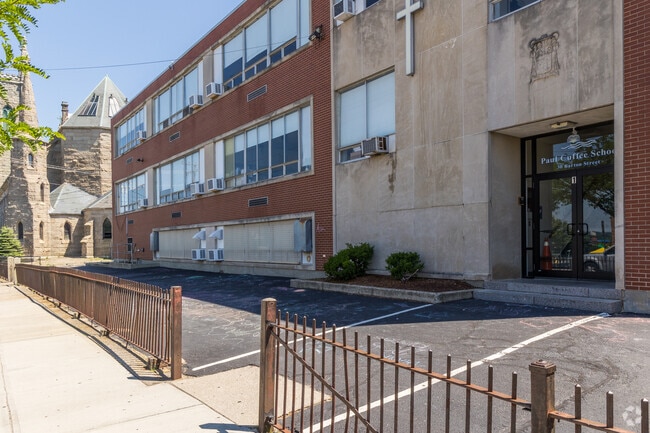 Welcome to Paul Cuffee Middle School in West End, Providence.