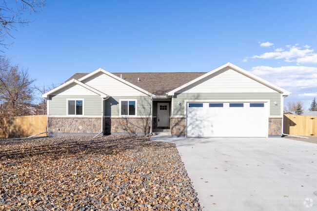 More modern homes are being built through out the South Greeley neighborhood.