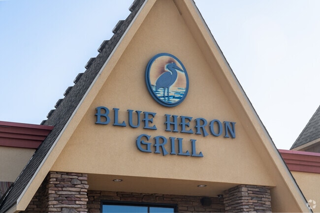 The Blue Heron Grill is a lively locale in the city of Hugo.