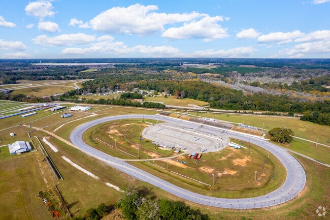 Mobile International Speedway hosts Saturday night stock car races.