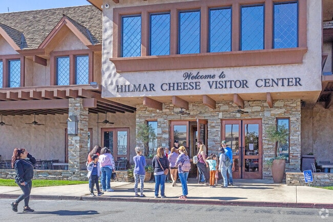 The Hilmar Cheese Company is a popular tourist destination in the Hilmar-Irwin area.