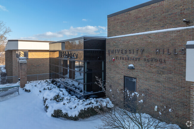 University Hills Elementary School entrance.
