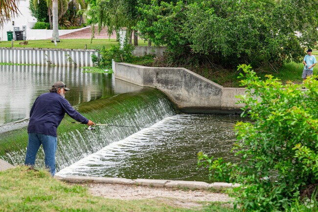 Del Oro Groves residents enjoy fishing along the surrounding waterways.