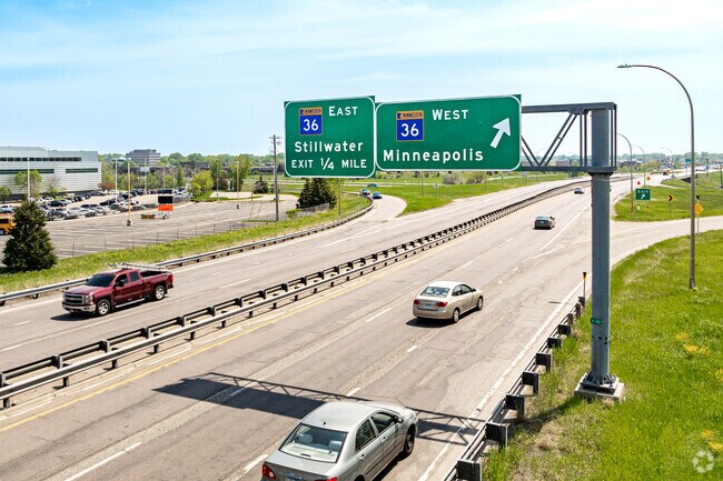 Roseville offers access to Hwy 36 which connects residents to both Minneapolis and St. Paul.