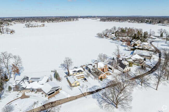 Residents of Battle Creek can go to Goguac Lake for ice fishing, or boating during the summer.