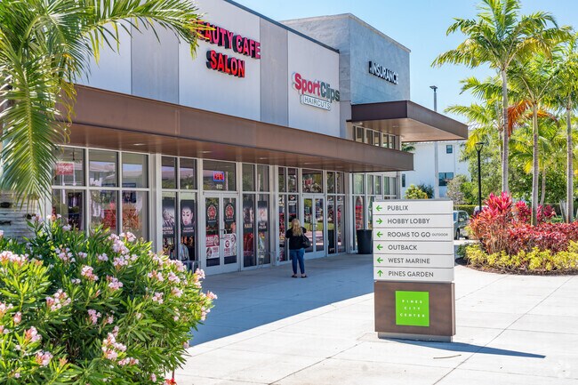 Pines City Center is minutes from Pembroke Pointe with plenty of retail options.