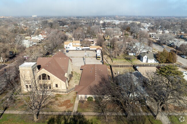 Morning Star Christian Academy is located inside a church.