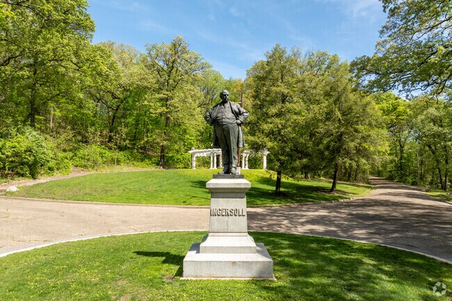 Enjoy the serene surroundings at Peoria Park District.