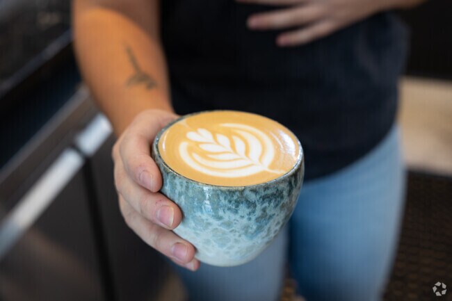 Composition Coffee House offers a cozy ambiance for coffee lovers in Grandview Heights.