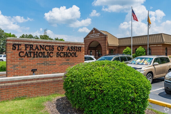 St. Francis of Assisi Catholic School is a private elementary and middle school in Wolfchase.