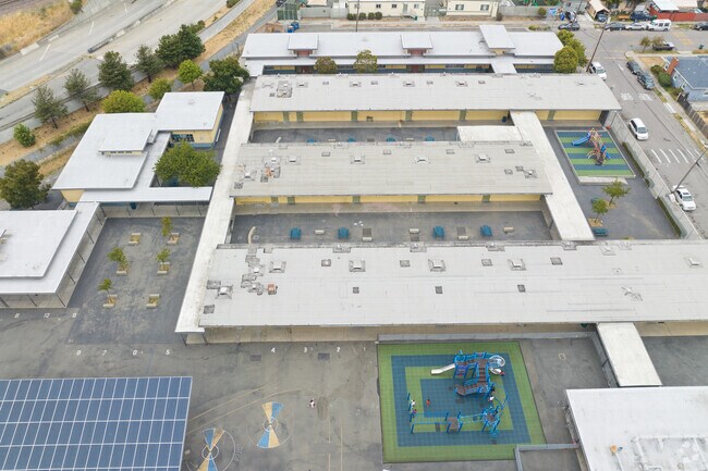 Peres Elementary School is in the heart of Richmond and has a large neighborhood support group.