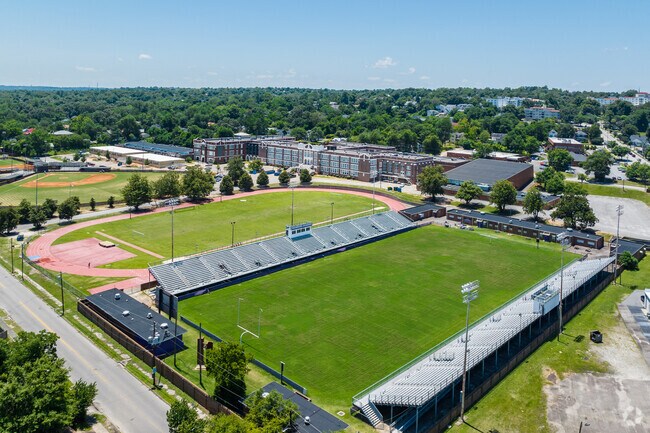 Beautiful sports field at the Academy of Richmond County in Augusta.