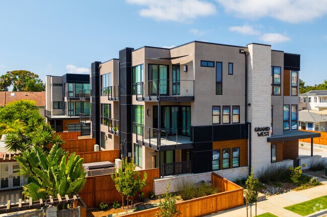 Newer condo developments are part of Carlsbad Village’s housing mix.