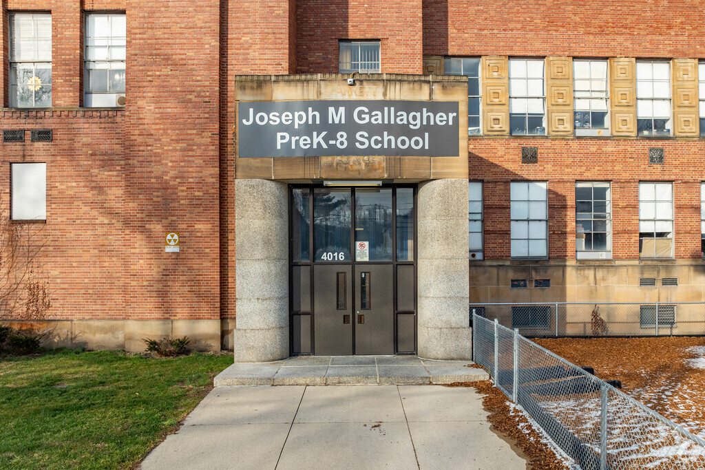 Jospeh M. Gallagher School has earned an overall grade of C- from Niche.