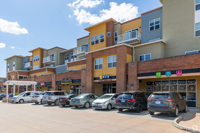 The Lake Hills Village shopping plaza is home to a variety of restaurants.