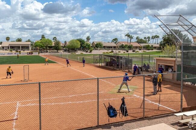 Field of Dreams is a fun place for Senior Softball participants to be active in Sun Lakes.