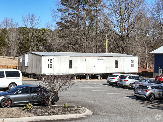 There's one mobile classroom on the campus of C3 Concord Christian School.