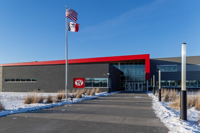 Newton's Berg Middle School cheers on their local Newton Cardinals.