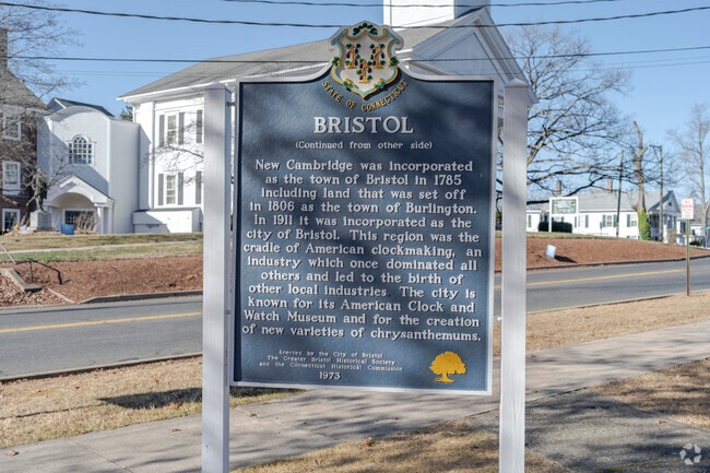 Bristol is a great area known for suburban living close to shopping, dining, and industry.