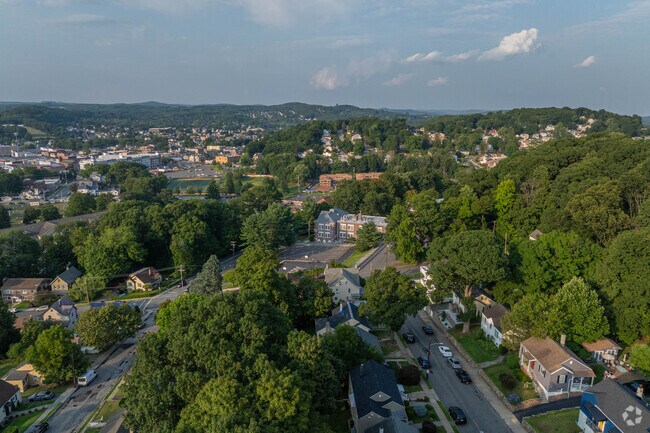 Academy Street Elementary School is nestled in a residential area of Dover.