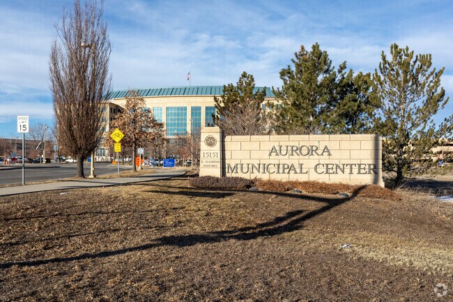The Aurora Municipal Center is located just 2 miles from the neighborhood.