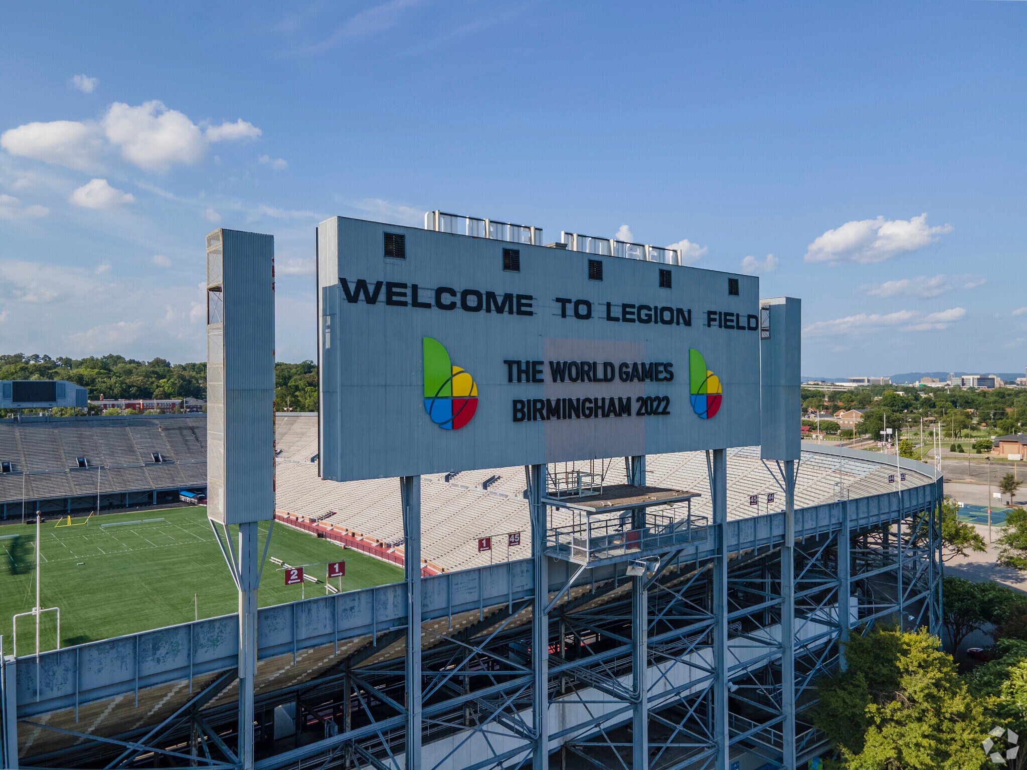 Check out the famed Legion Field near Arlington-West End.