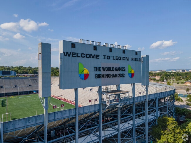 Check out the famous Legion Field near Arlington-West End.