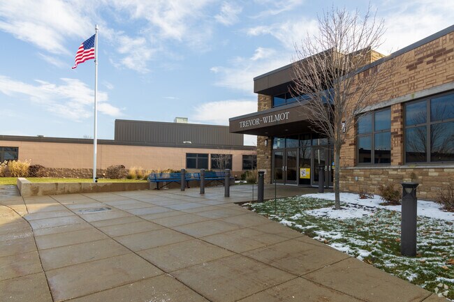 Trevor-Wilmot Grade School is a public school in the Salem Lakes area.