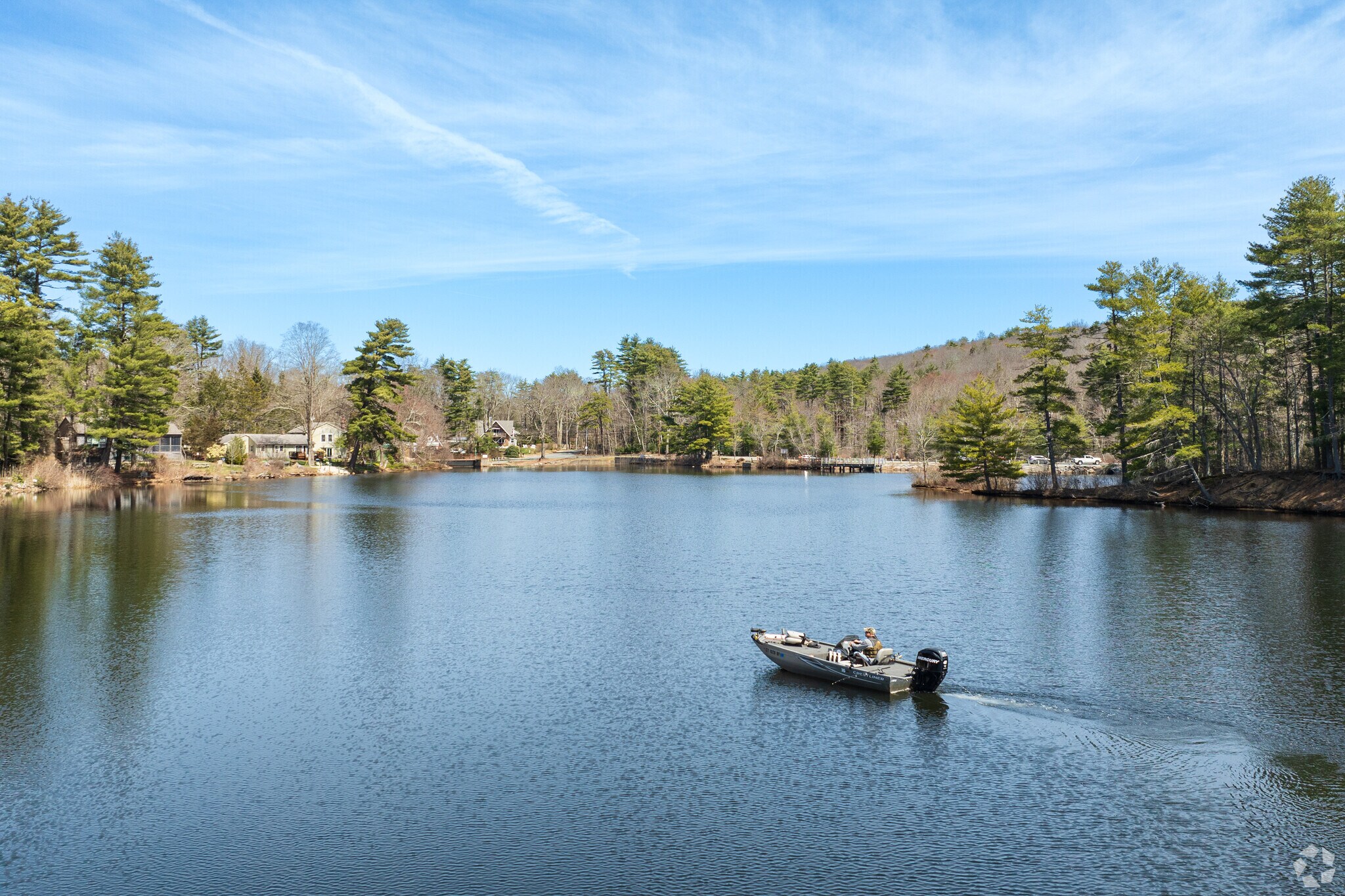 Fisherman’s Landing makes Hamilton Reservoir appealing to fishing enthusiasts in Holland.