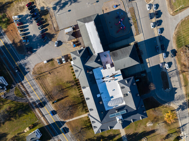 Historically, the Spaulding Memorial School was a gift given by Huntley and Roland Spaulding.