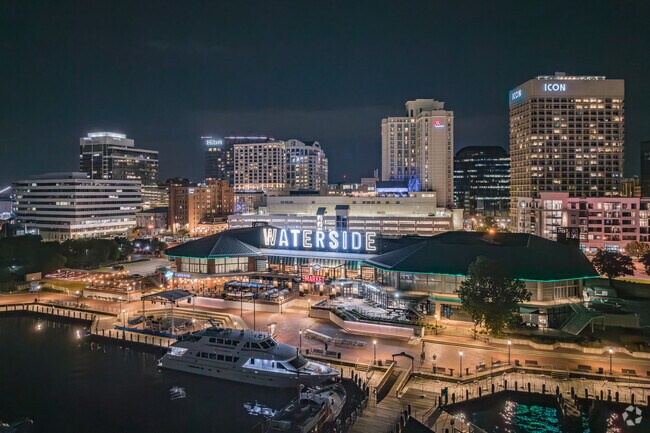 Camellia Shores residents reach downtown Norfolk in just 15 minutes by car.