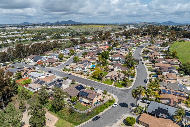 Emerald Hills sits on a mesa allowing for a view of the Otay Mountains.