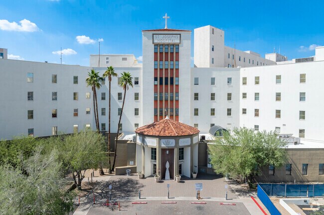 St. Joseph’s Hospital is the first hospital in the Phoenix area.