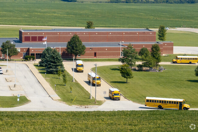 Fox Creek Elementary School welcomes students from Irvin Park to its spacious campus.