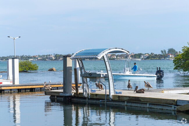 Soak up the sun while boating on Boynton Bay.