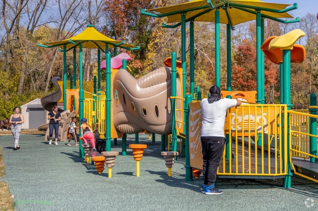 Kids love the playground at Falls Township Community Park