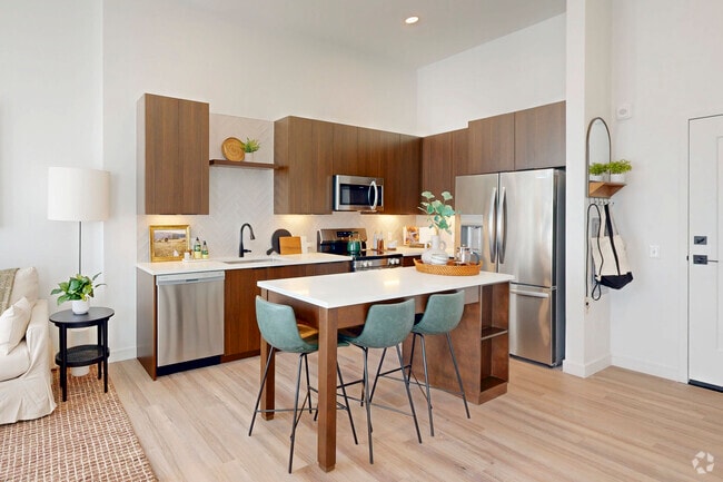 1BR, 1BA - 544SF - Kitchen